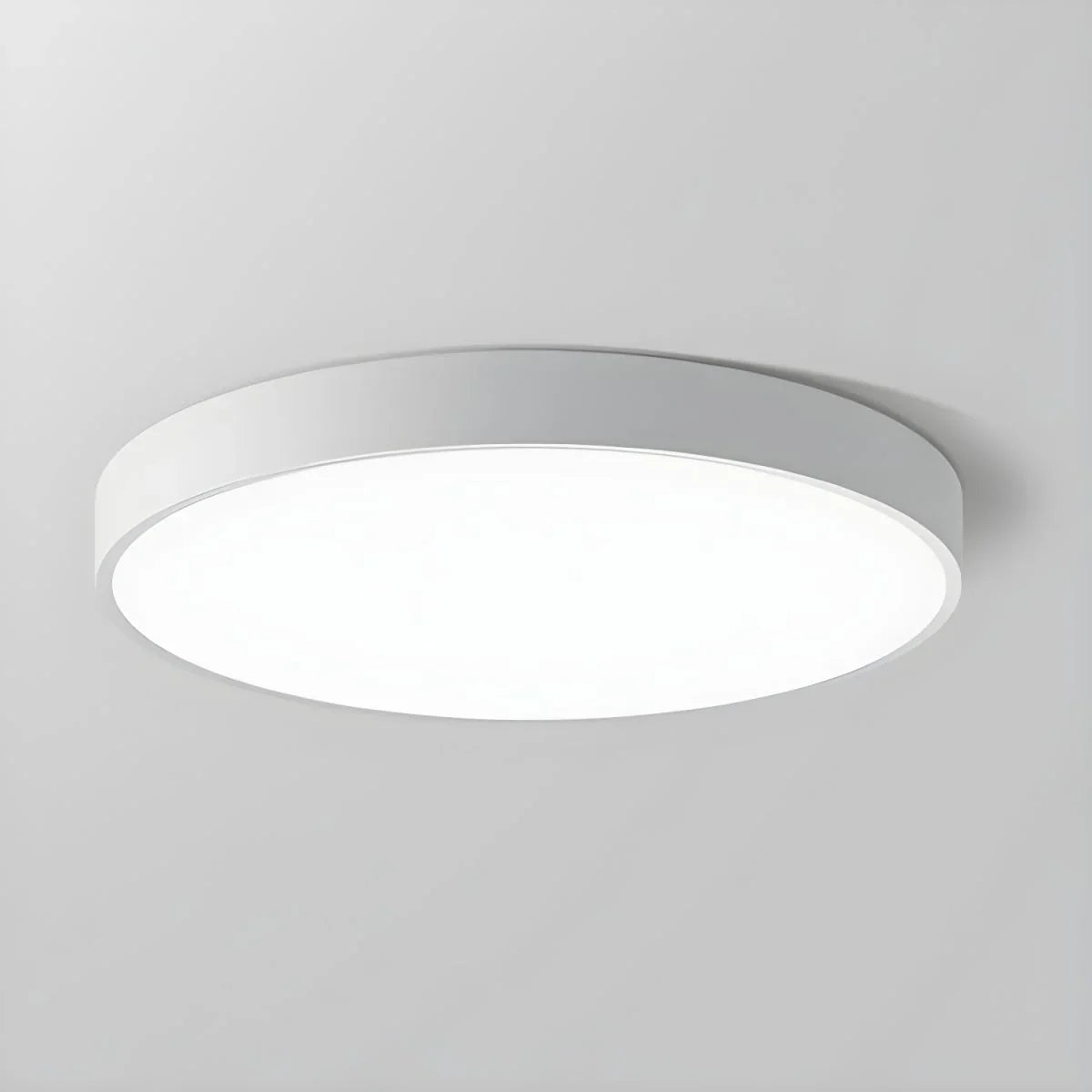 Geometric Scandinavian Round LED Ceiling Light