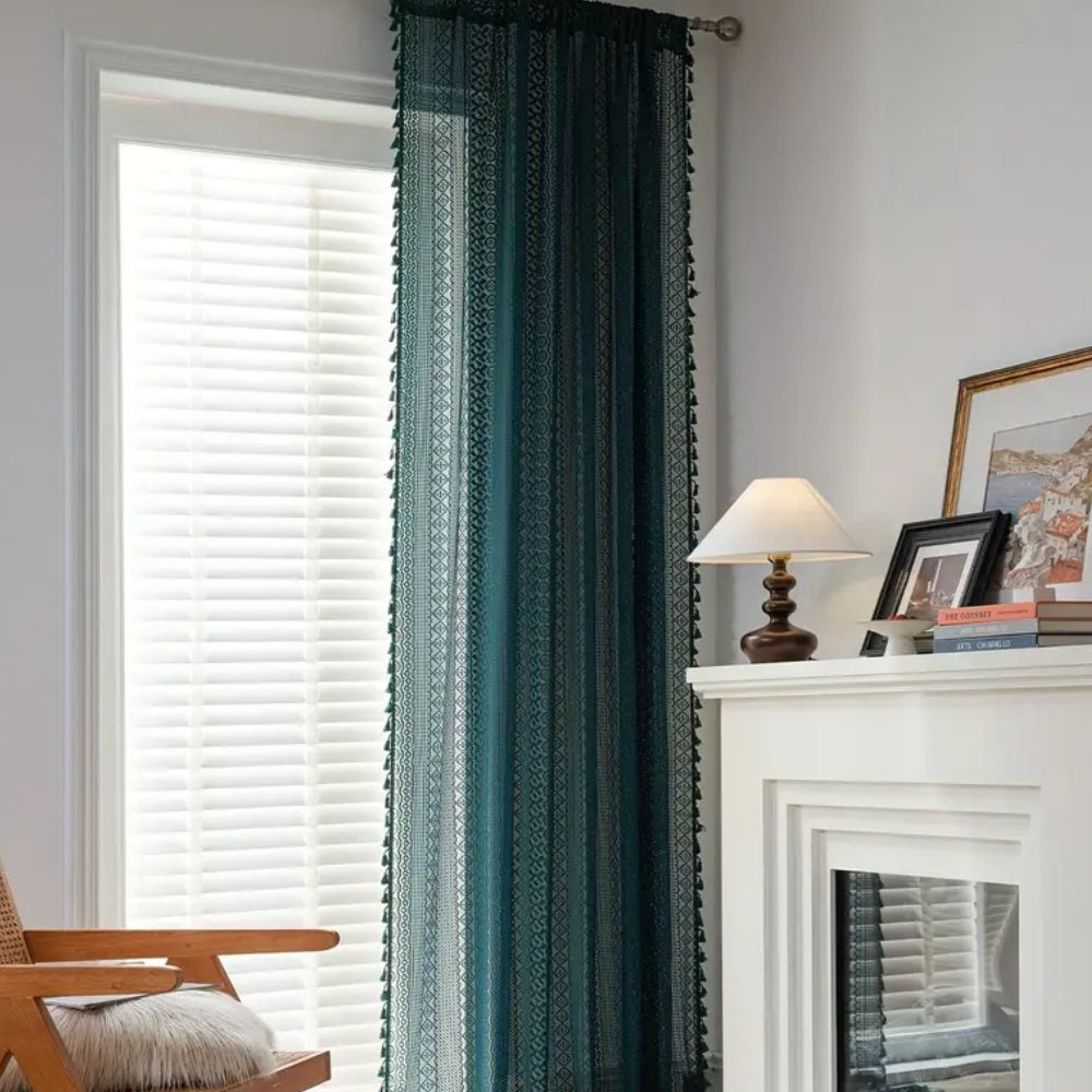 Lumine Crochet Tassel Curtain