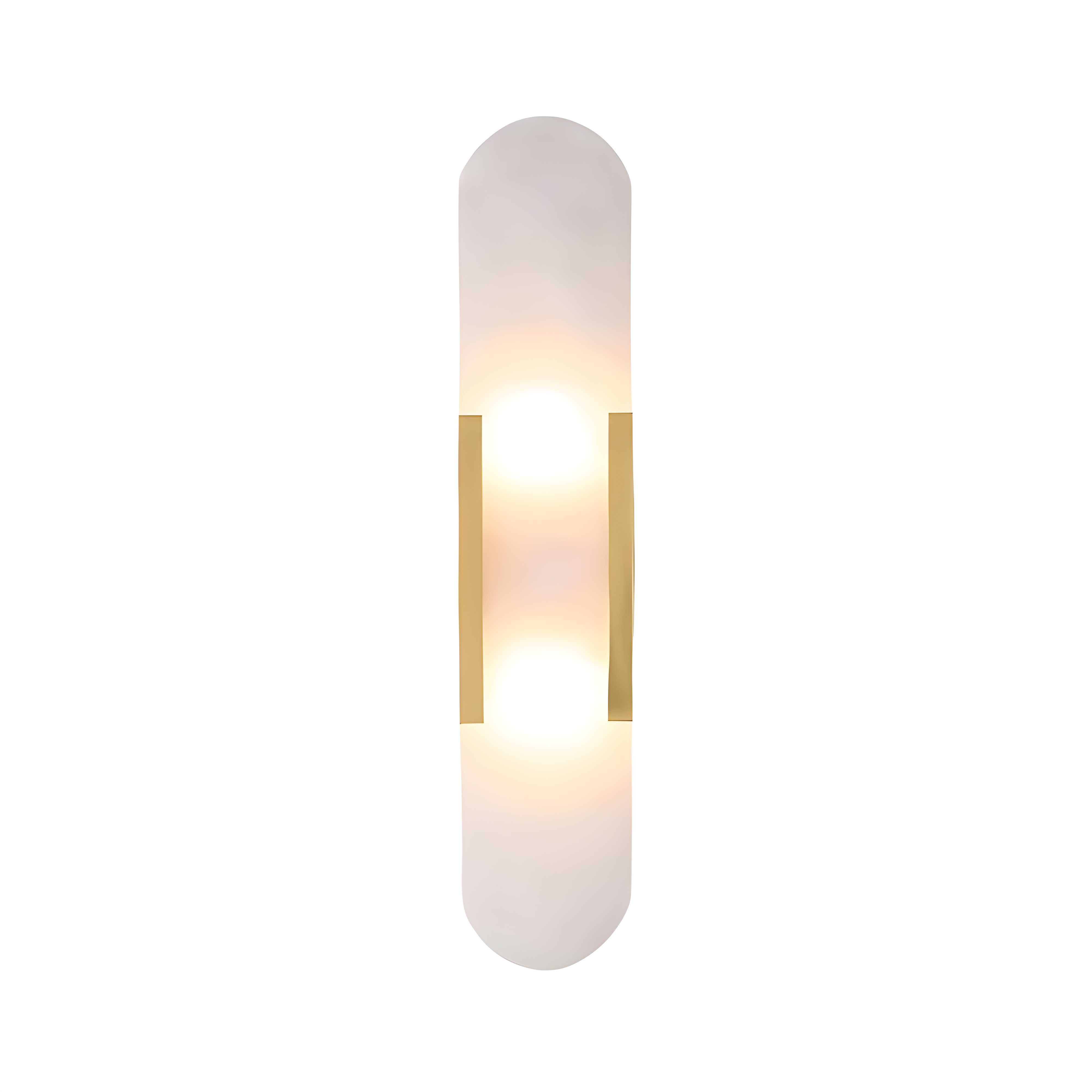 Marble 1-Light LED Nordic Alabaster Wall Sconce