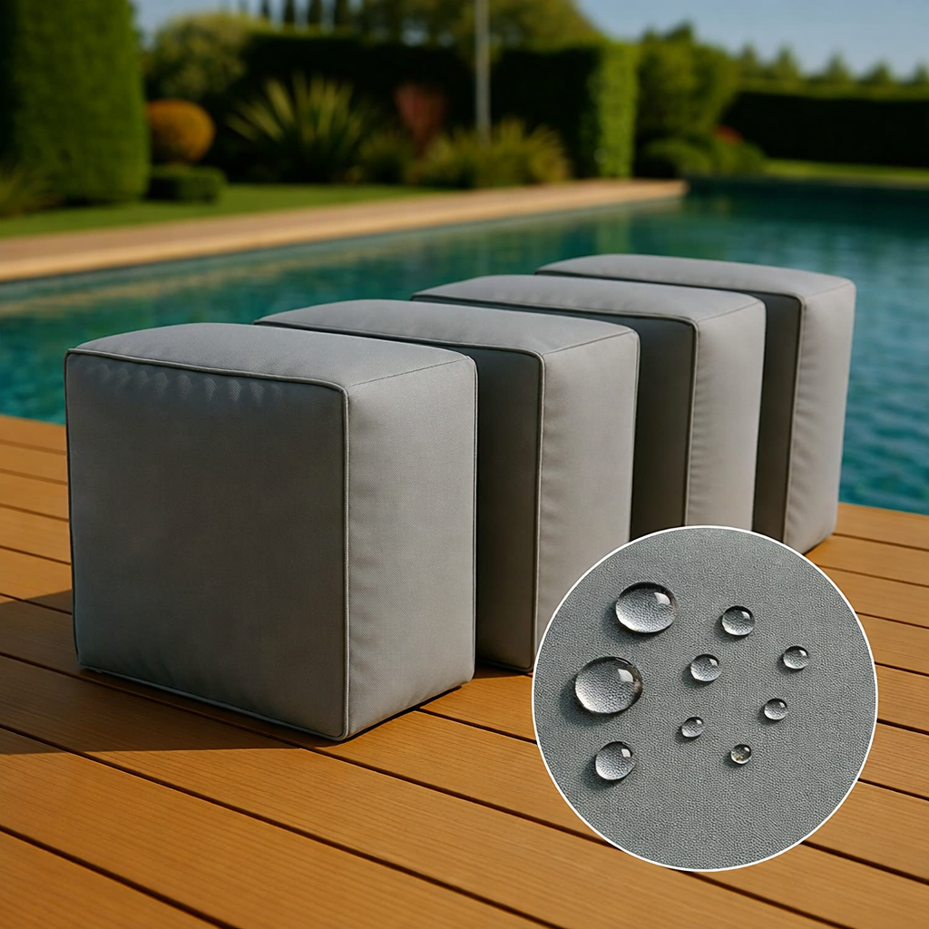 Waterproof Cover for Outdoor Sofa Cushion Set of 4 Pieces