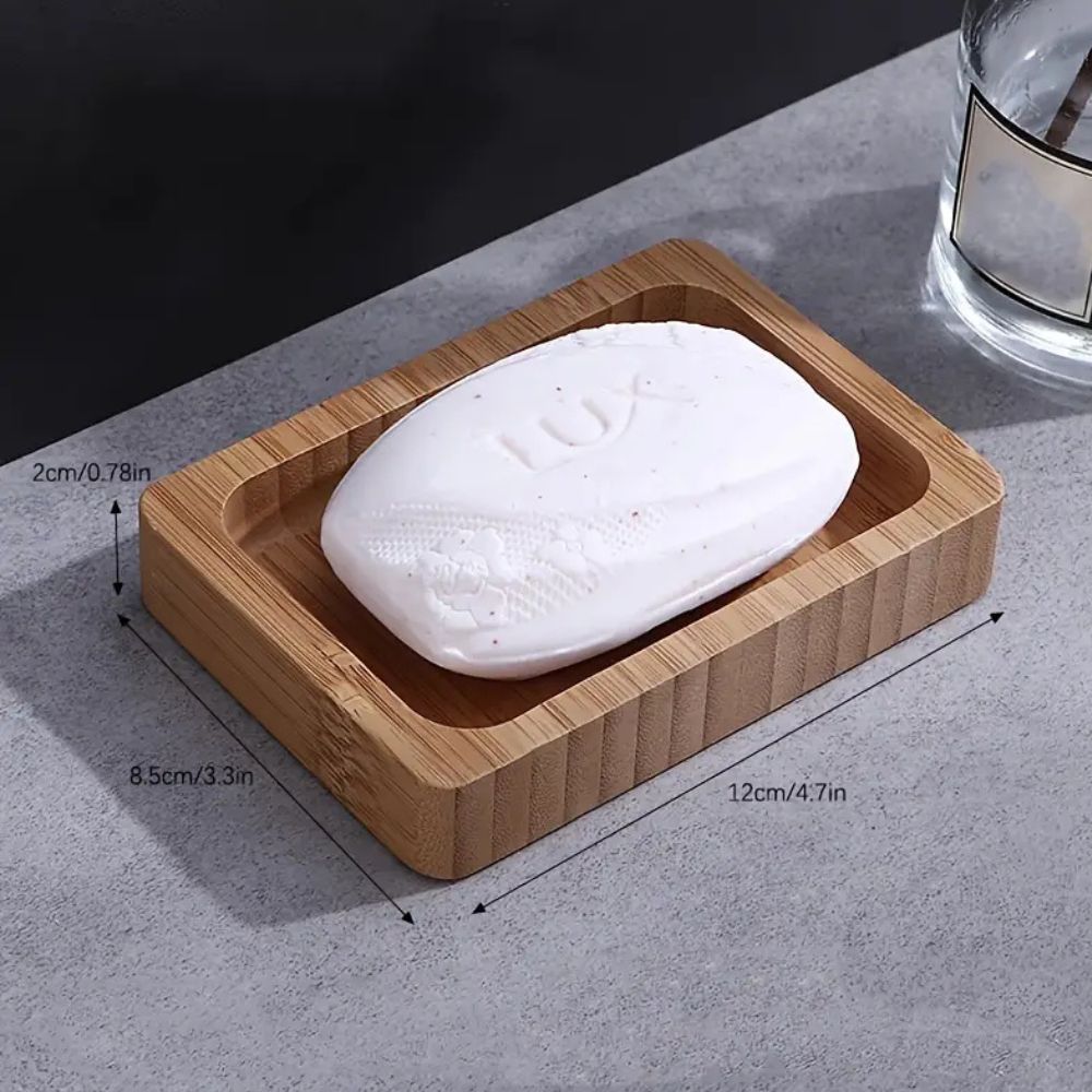 Natural Wooden Soap Dish