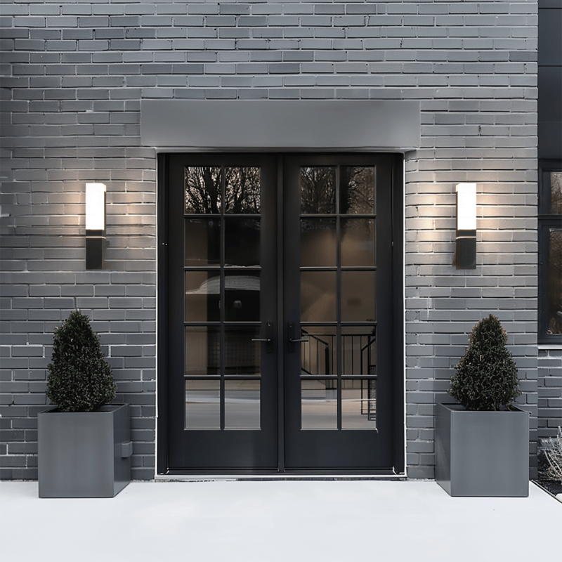 Contemporary Modern Minimalist Outdoor Wall Light