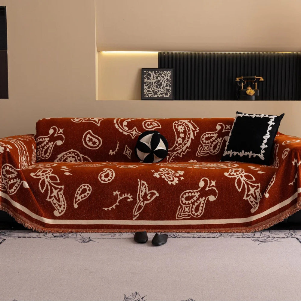 Boho Bloom Soft Sofa Cover