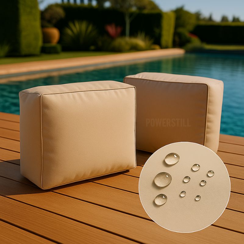 Waterproof Cushion Cover for Outdoor Sofa Set 4 Pieces