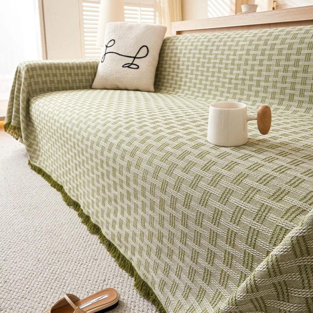 Casa Serene Geometric Sofa Cover