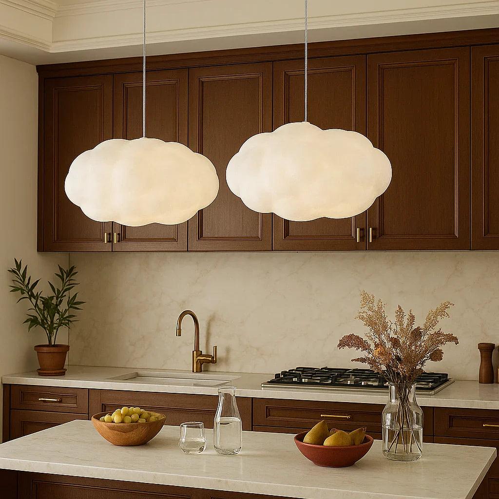 Cloud-Inspired LED Pendant Light