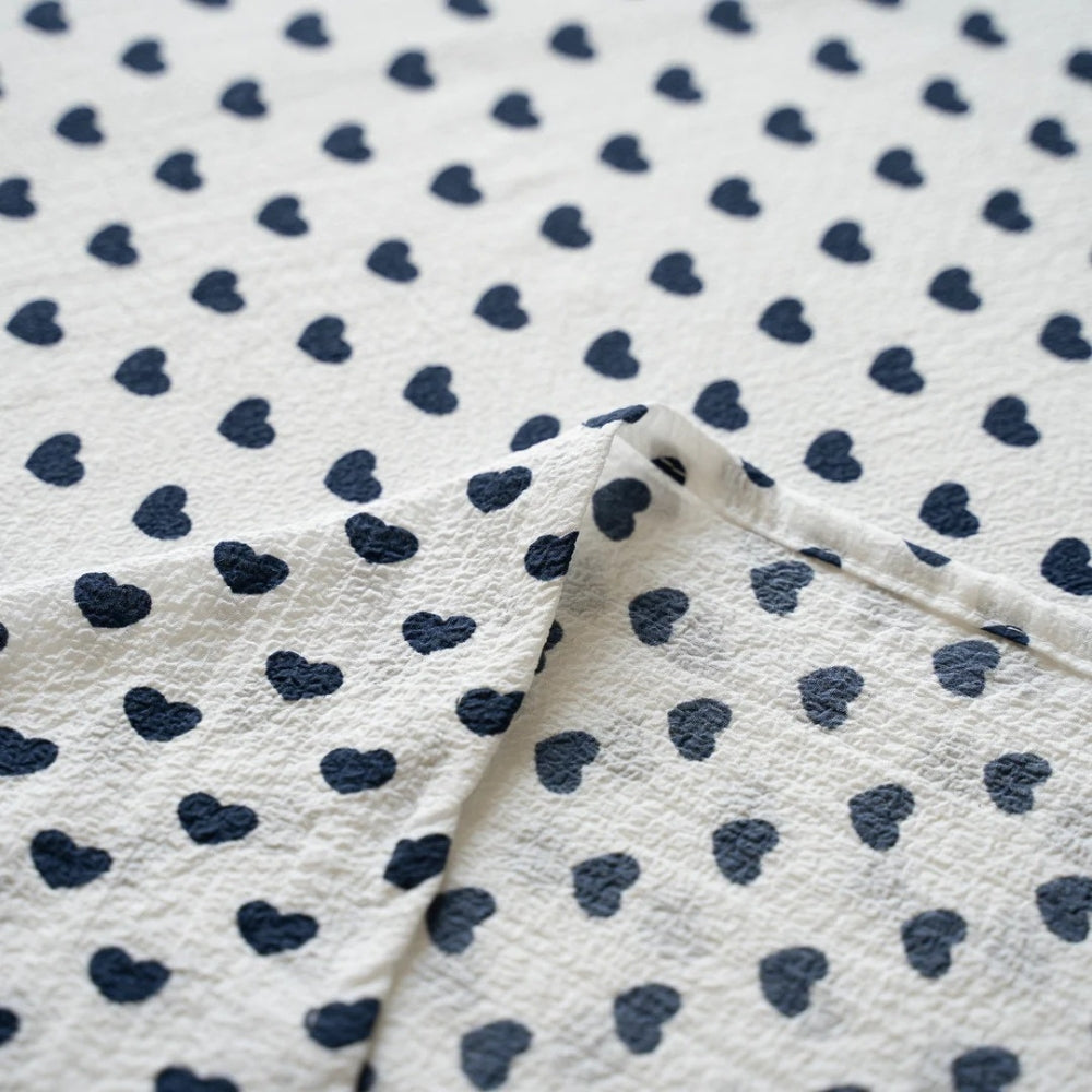 Dotted Heart Table Cloth