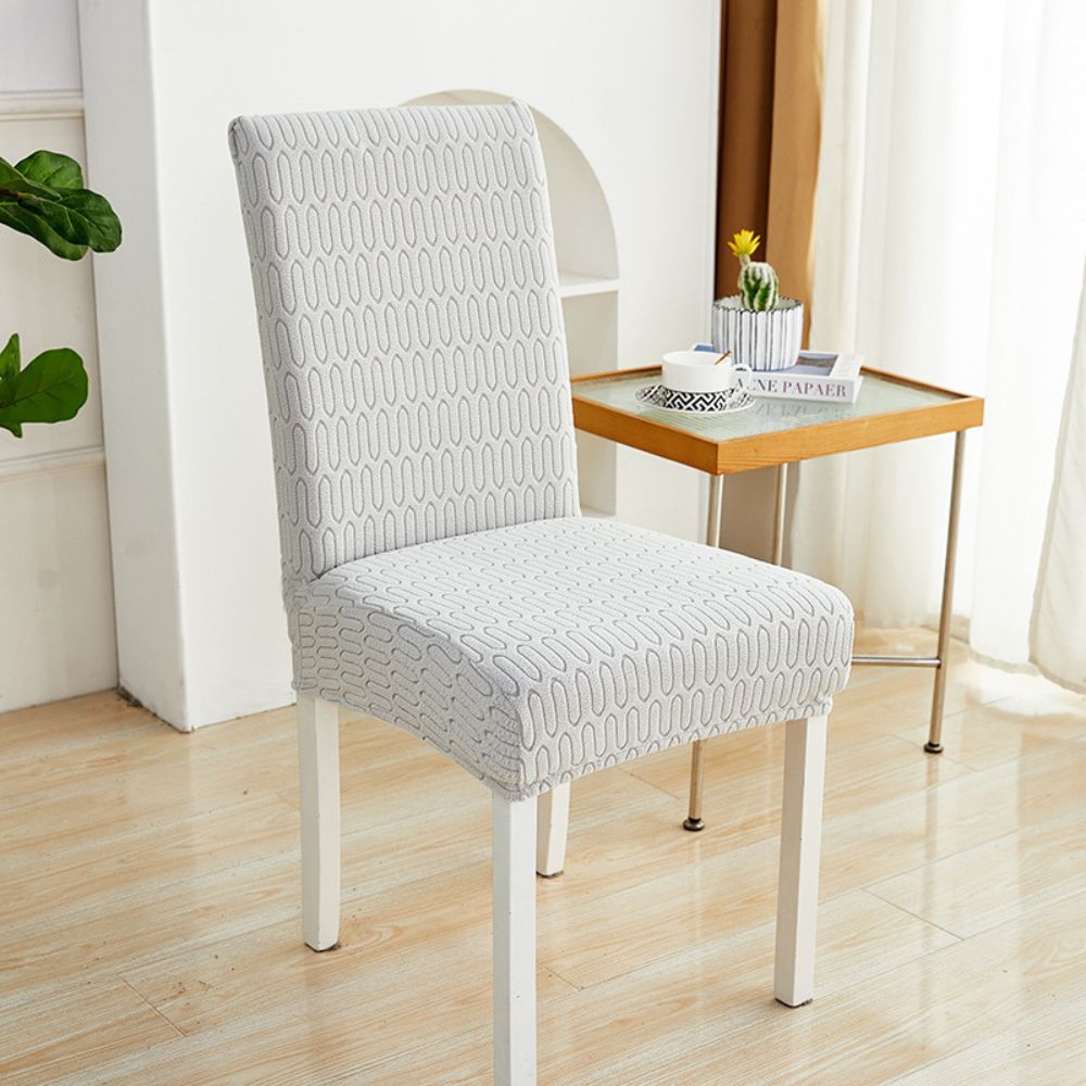 Jacquessa Elastic Jacquard Chair Cover
