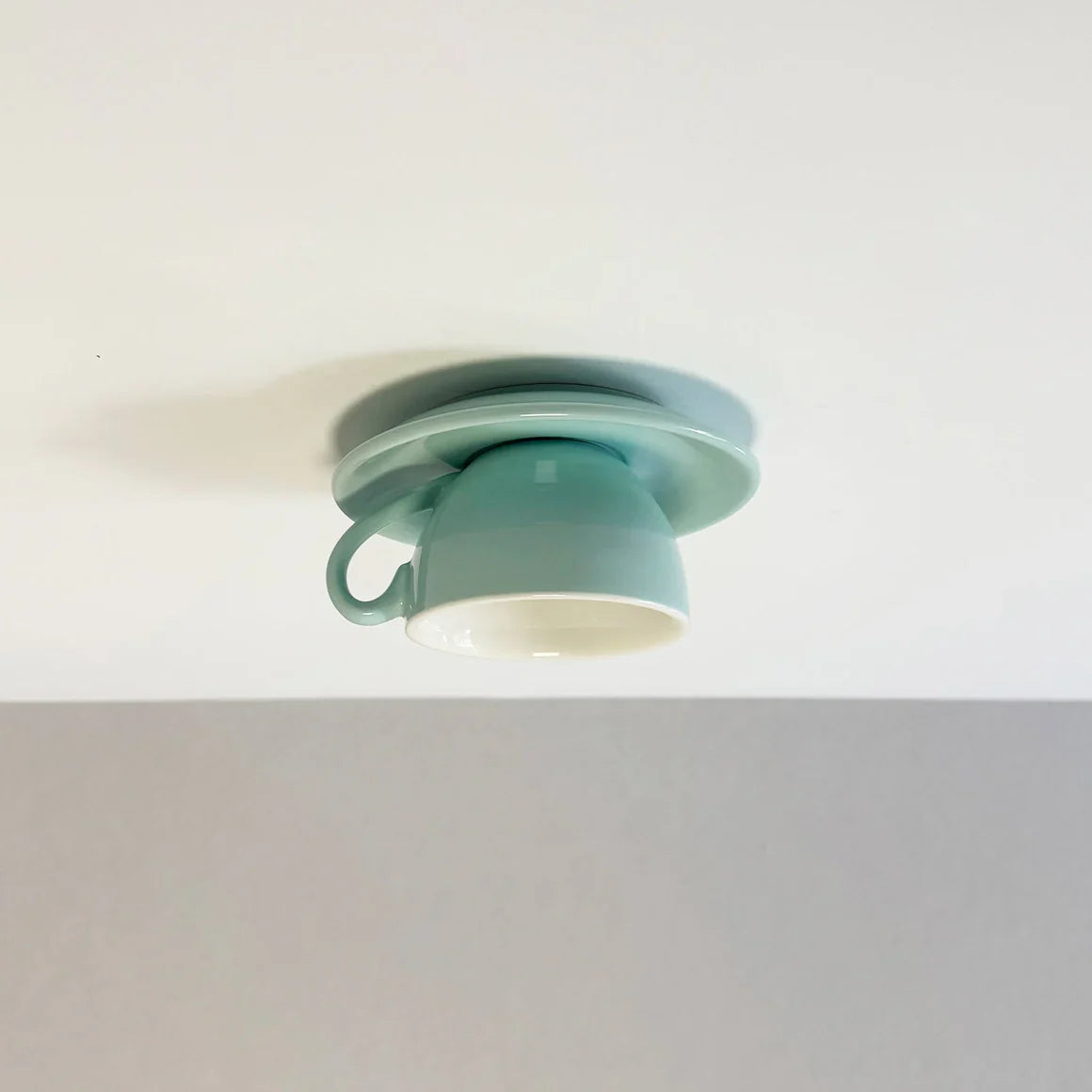 Cup-Shaped Ceiling Light