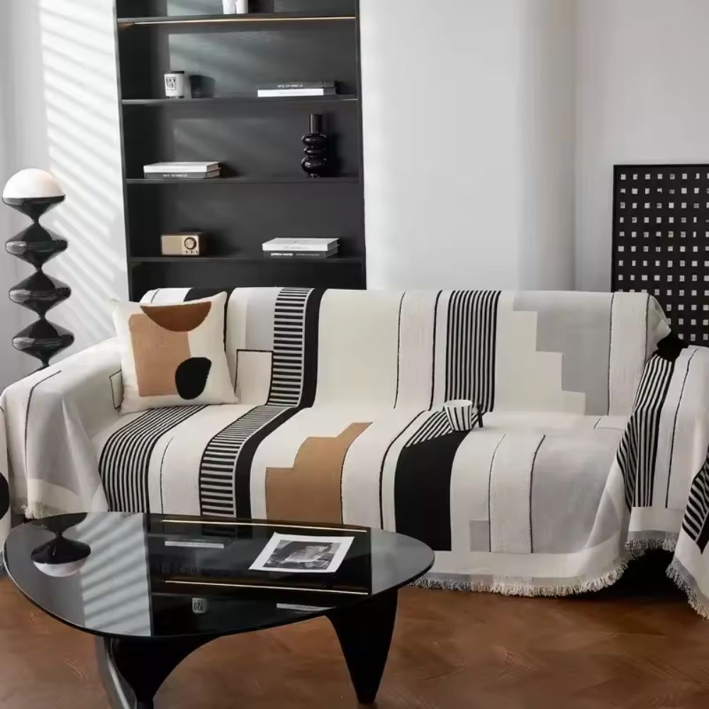 Metro Form Chenille Sofa Cover