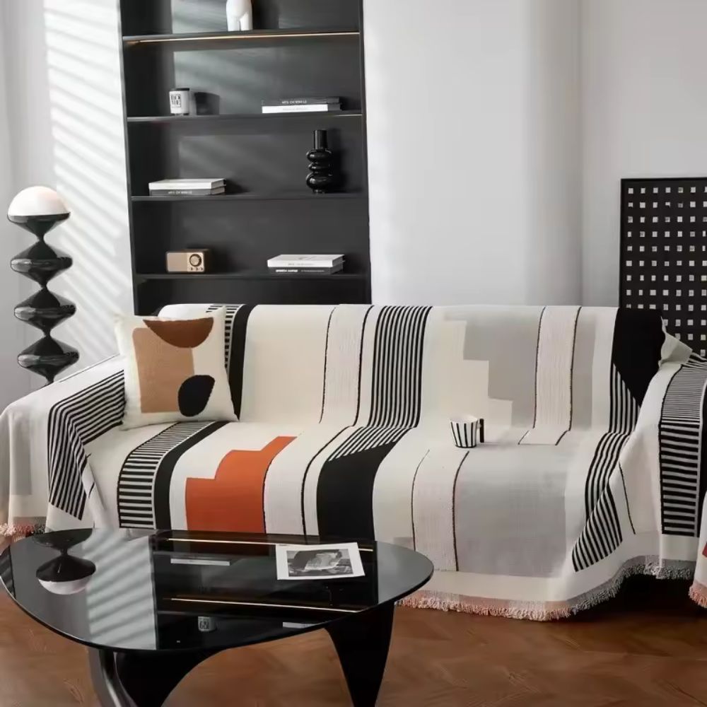 Metro Form Chenille Sofa Cover