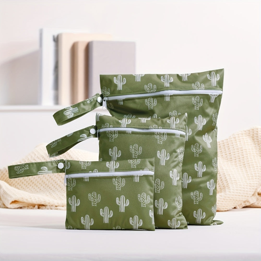 Reusable Nappy Wet Bag Set | 3pcs
