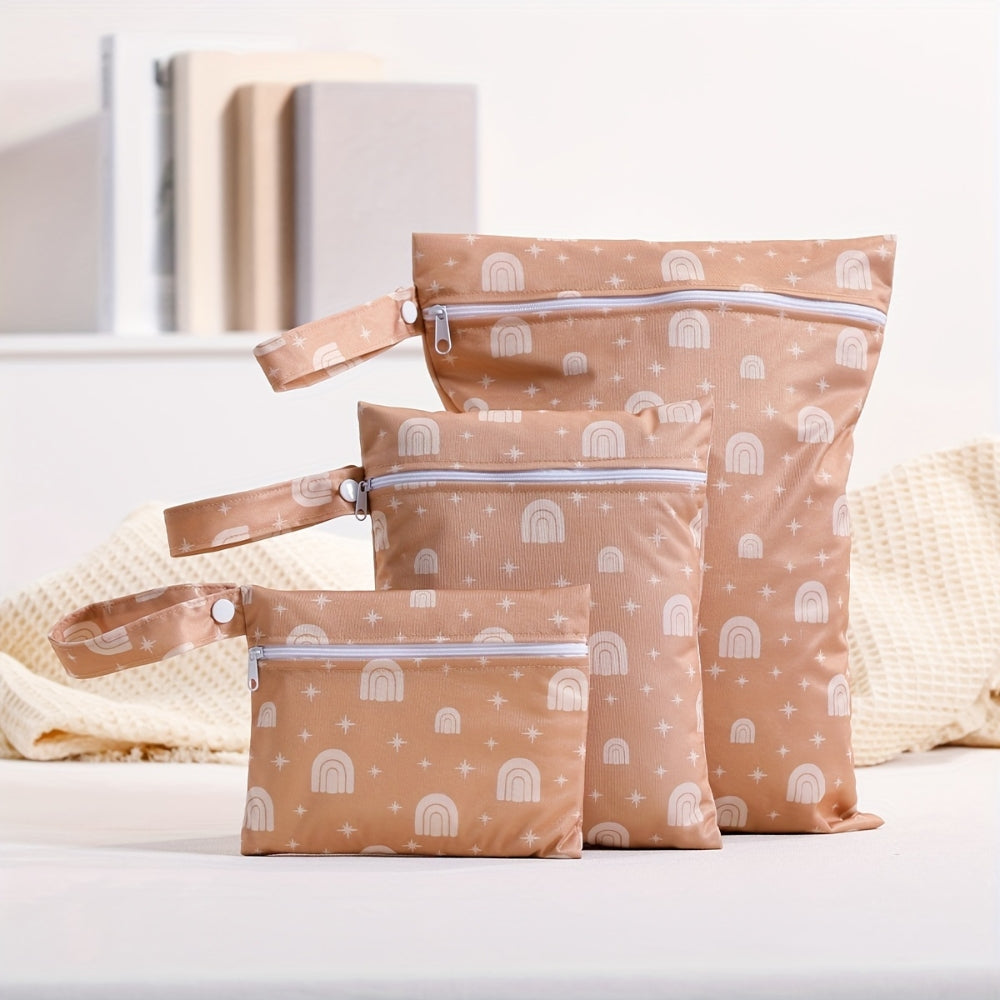 Reusable Nappy Wet Bag Set | 3pcs