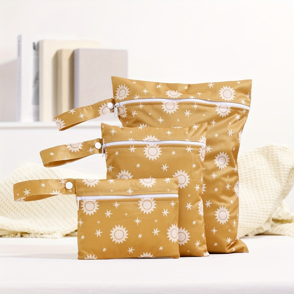 Reusable Nappy Wet Bag Set | 3pcs