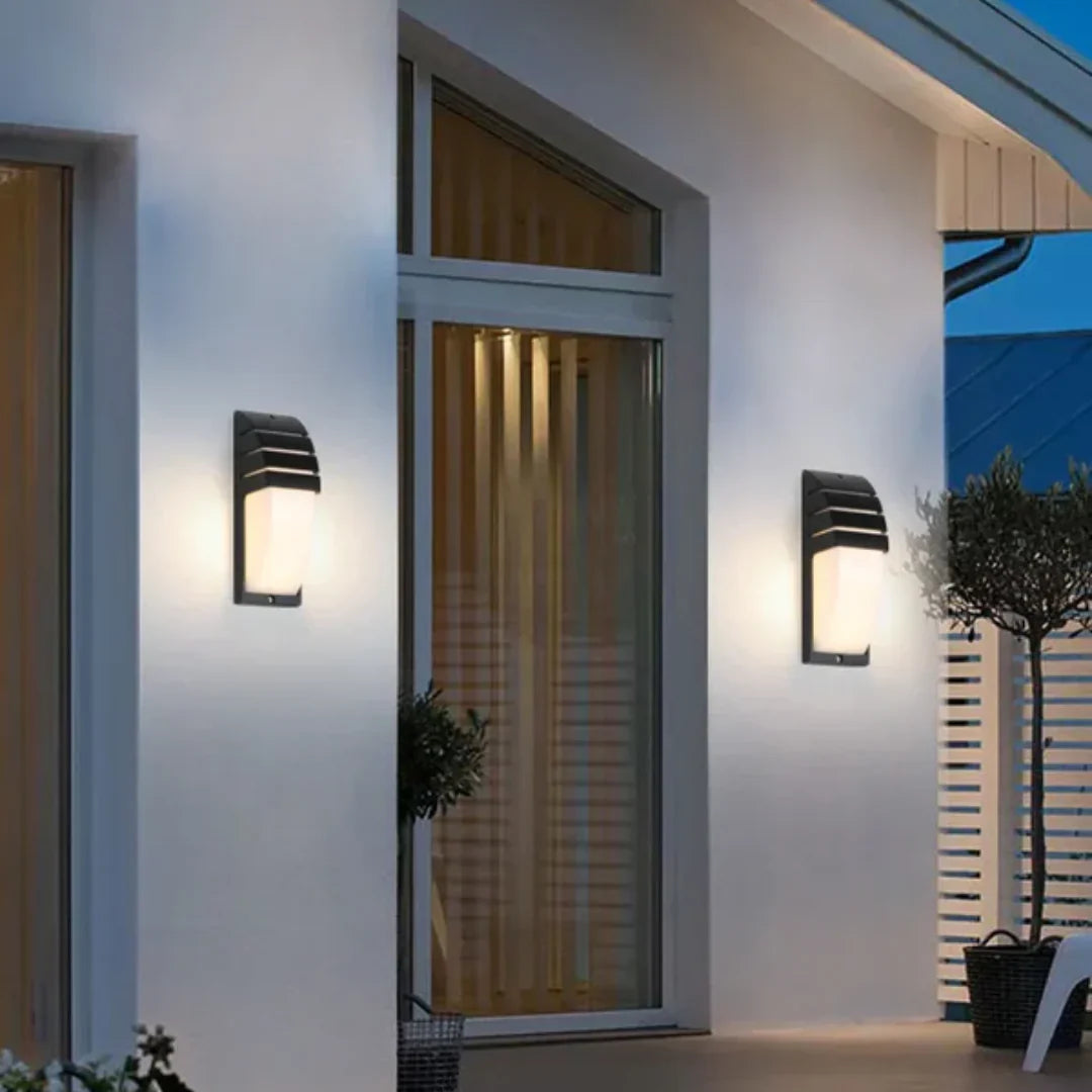 Smart Motion-Sensing LED Outdoor Wall Light