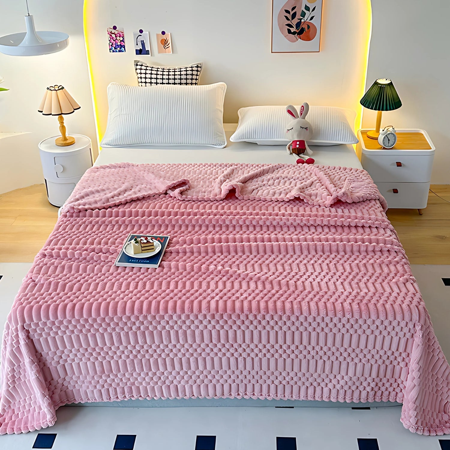 Pebble Touch Ultra Soft Throw Blanket