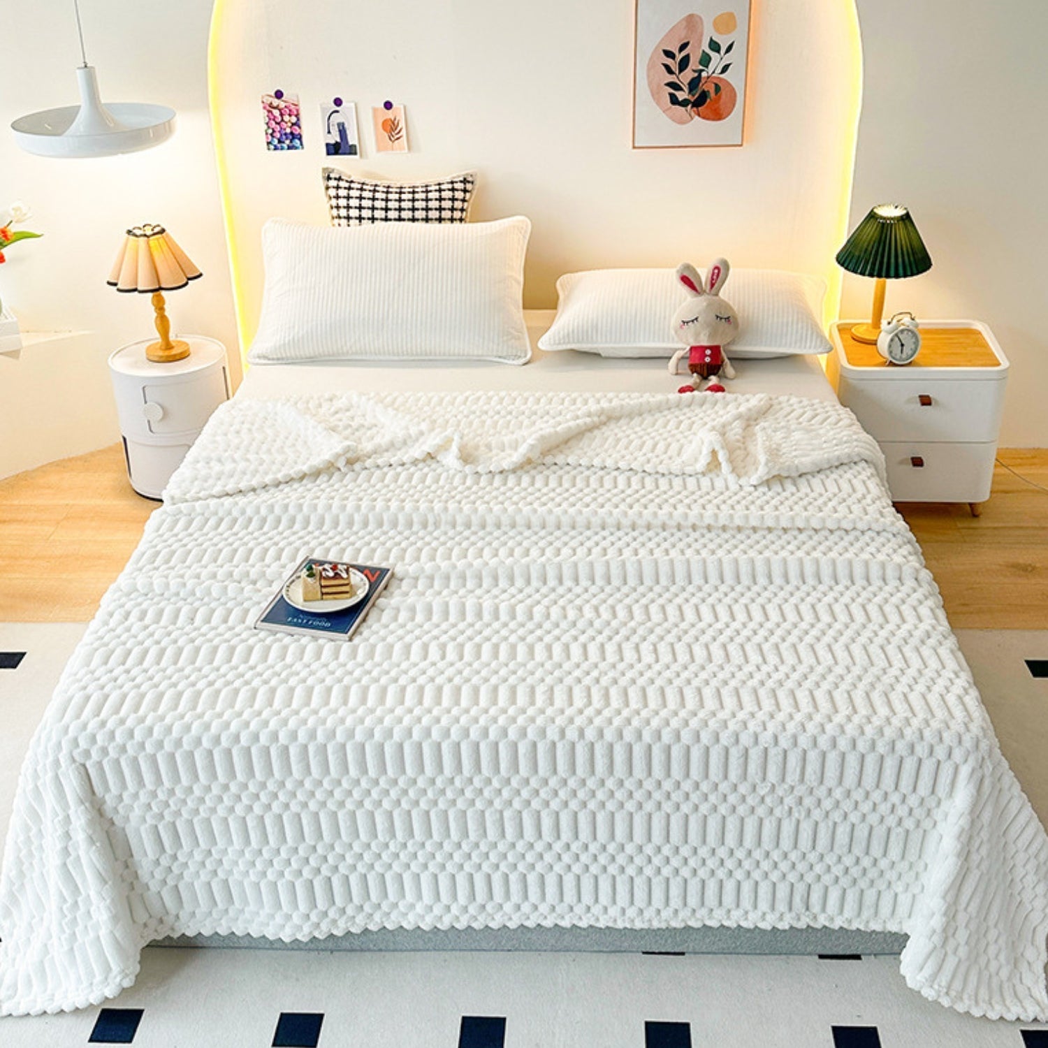 Pebble Touch Ultra Soft Throw Blanket