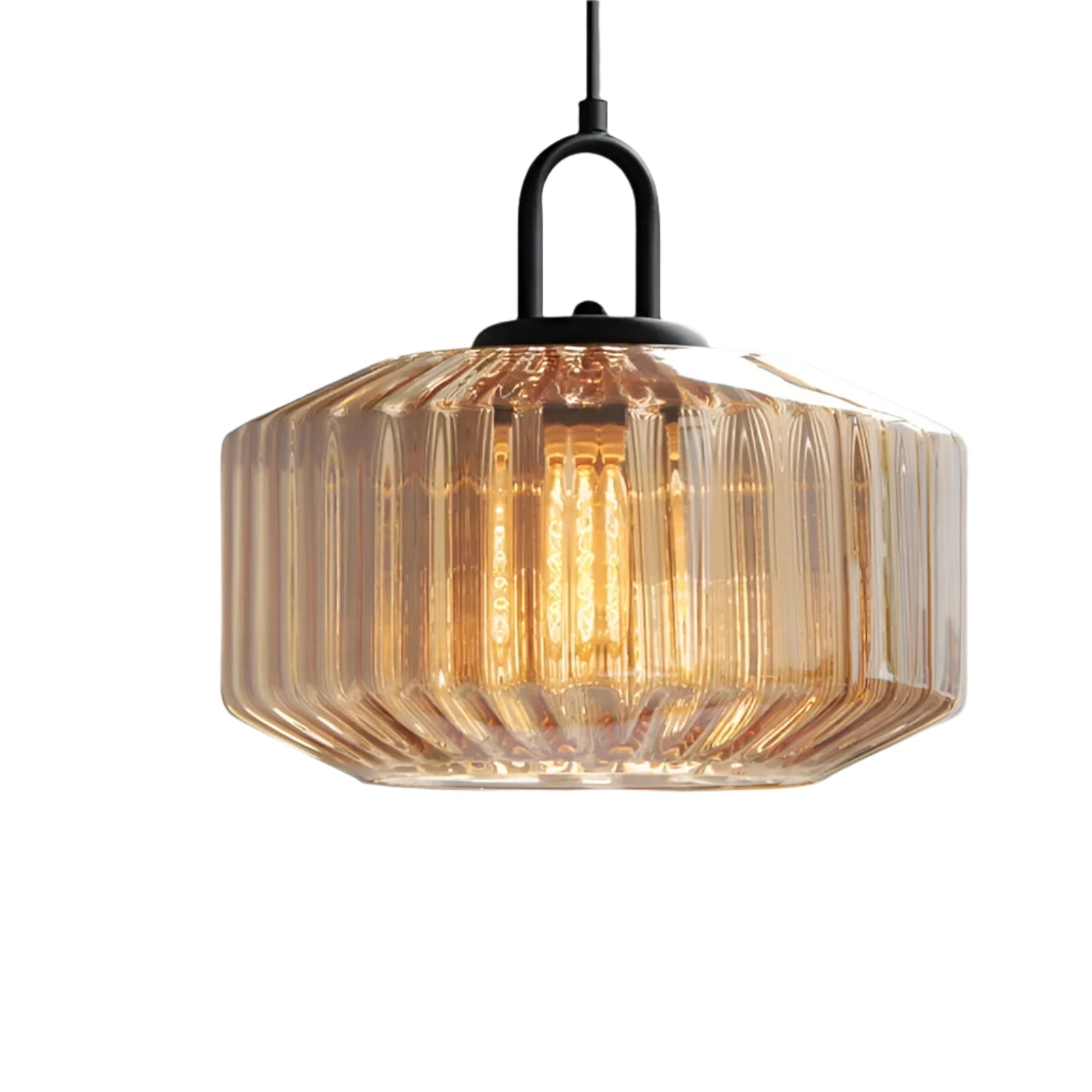 Retro Vintage-Inspired Colored Pendant Light