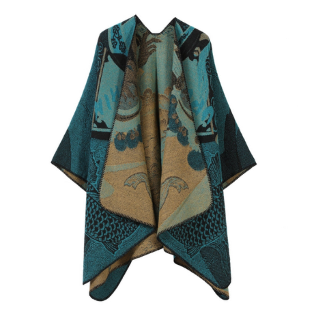 Runestone Reverie Reversible Poncho
