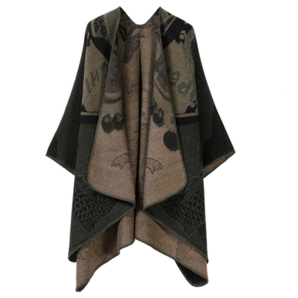 Runestone Reverie Reversible Poncho