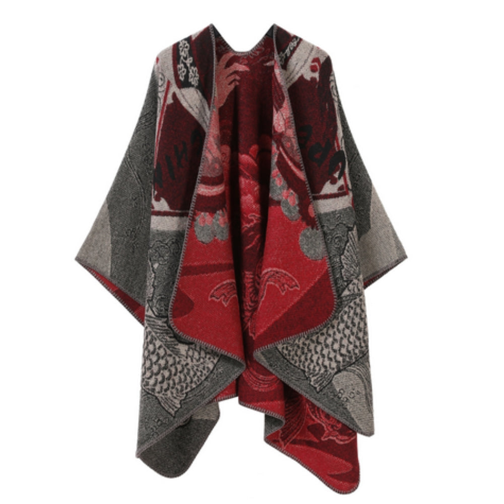 Runestone Reverie Reversible Poncho