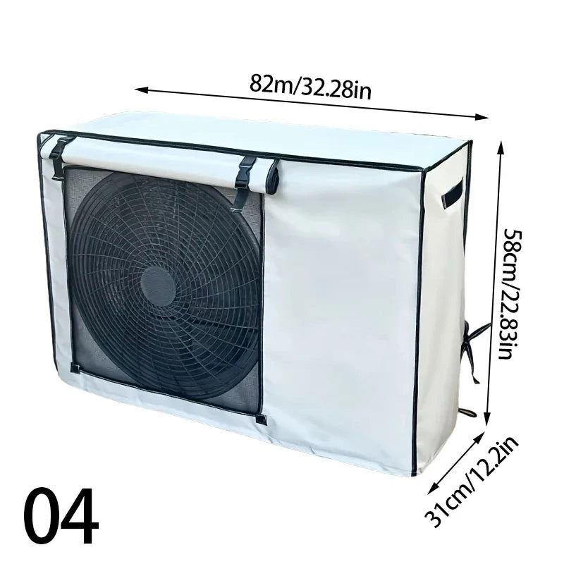 Waterproof and UV-Resistant Cover for Outdoor Air Conditioner