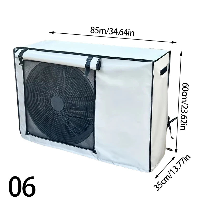 Waterproof and UV-Resistant Cover for Outdoor Air Conditioner