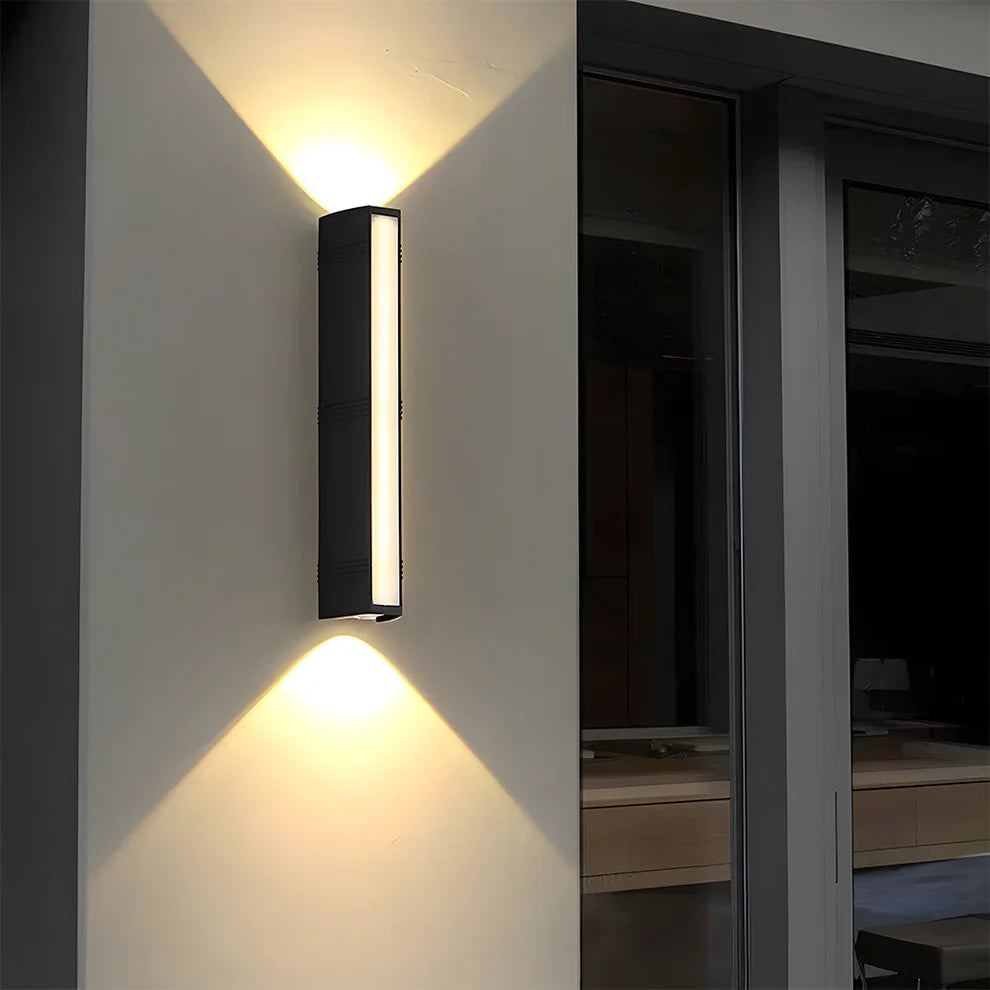 Slim Outdoor Scandinavian LED Wall Light