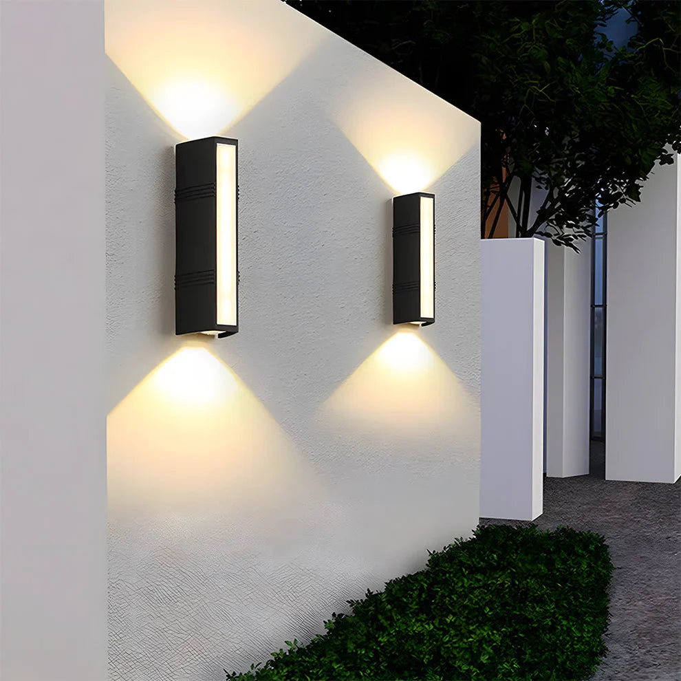Slim Outdoor Scandinavian LED Wall Light