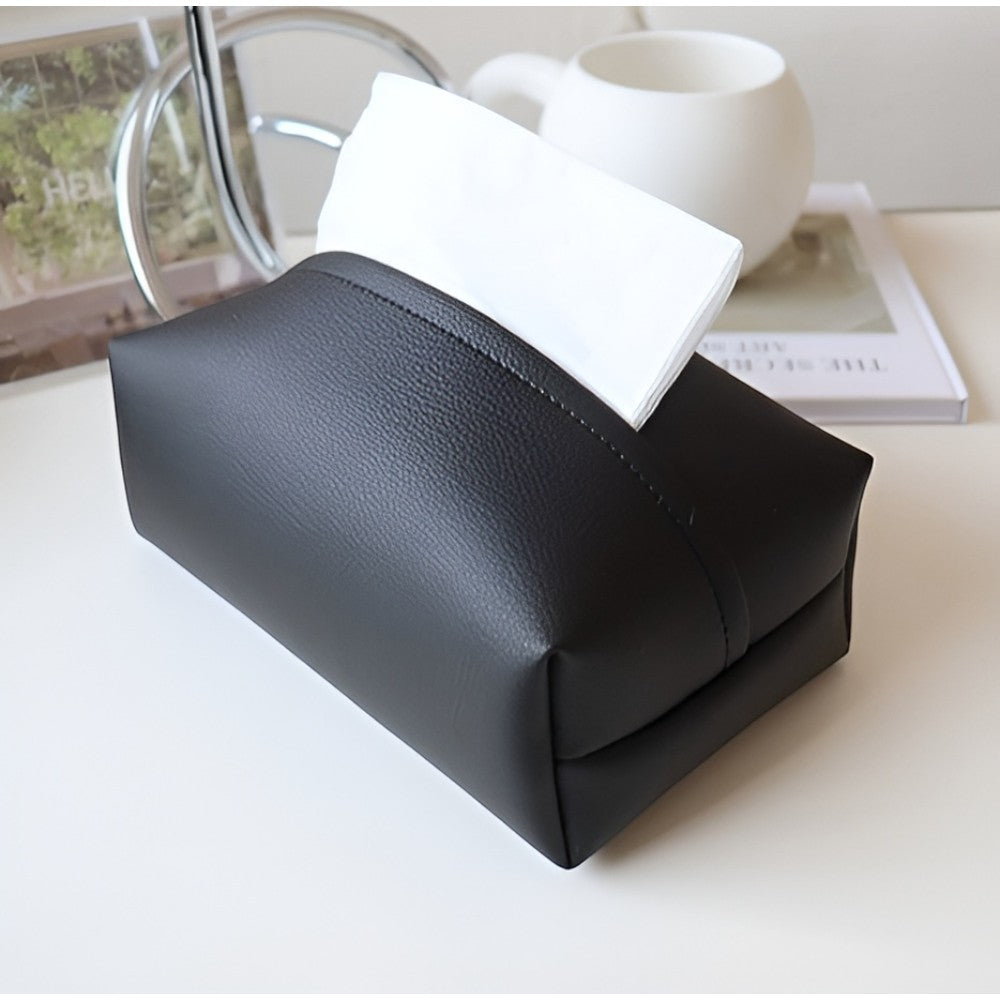 Tisovo Stylish Leather Tissue Case