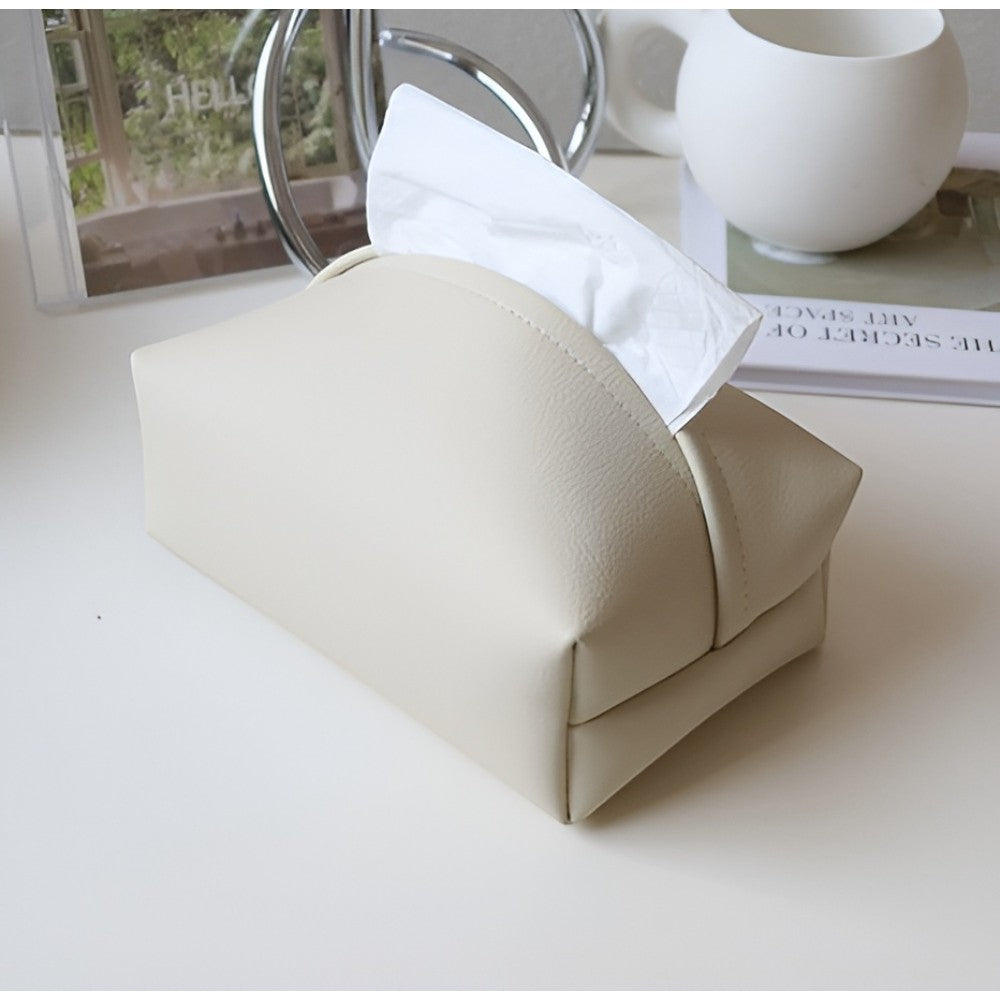 Tisovo Stylish Leather Tissue Case