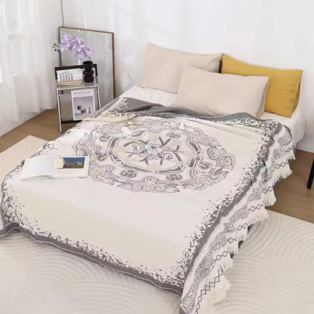 Wander Cotton Boho Mandala Blanket