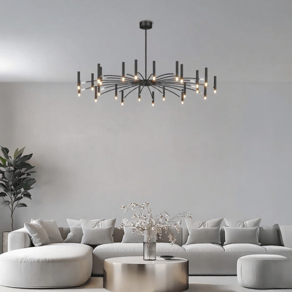 Modern Farmhouse Candle-Style Chandelier