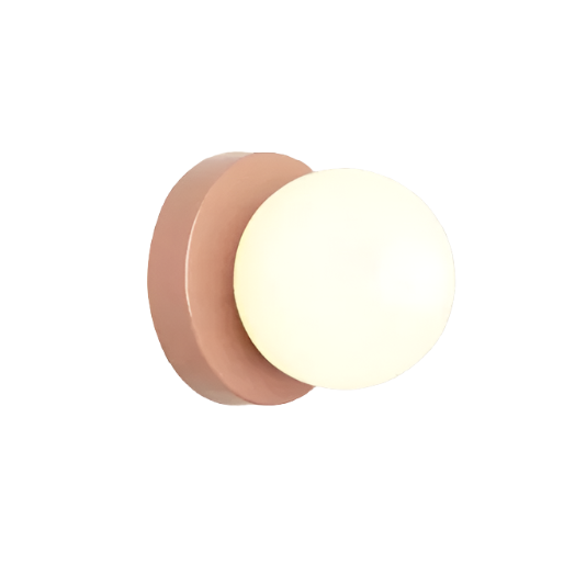 Round Dual-Use Scandinavian Wall & Ceiling Light